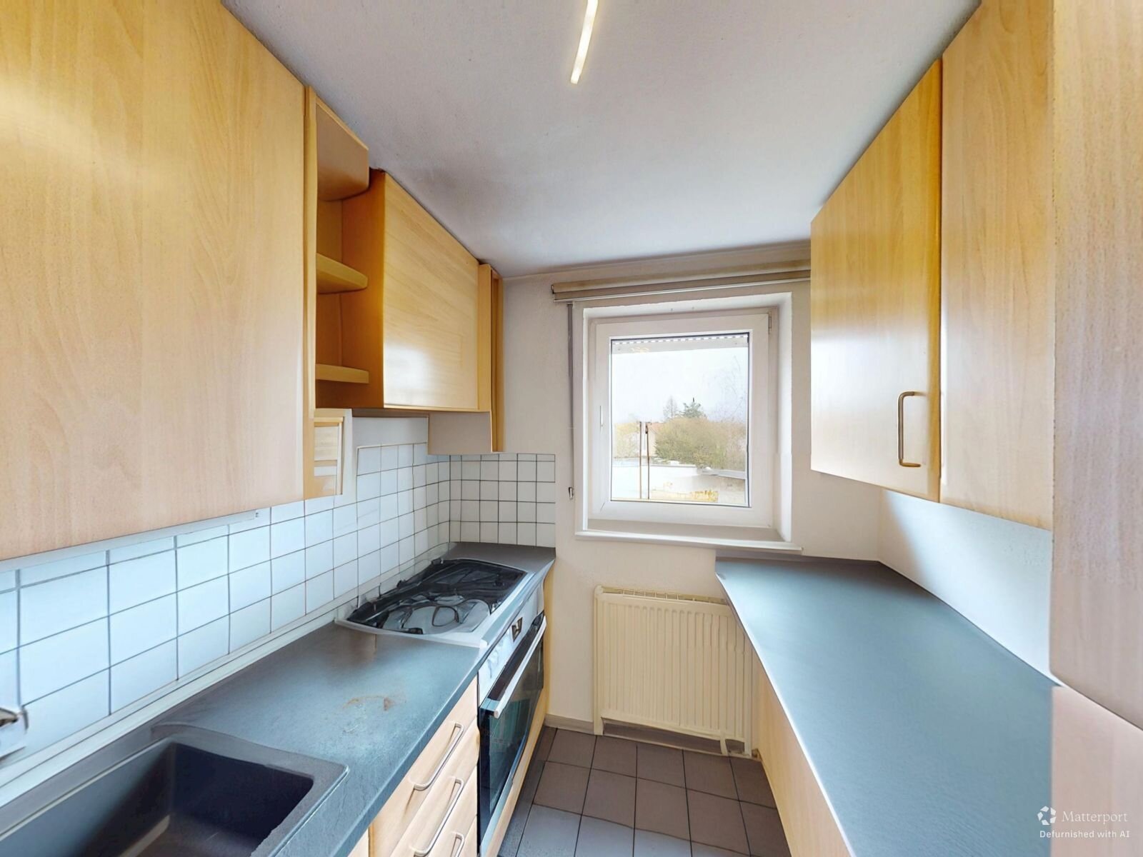 Zentral wohnen in Bielefeld – gepflegte Eigentumswohnung mit Balkon (STI-223) — Küche