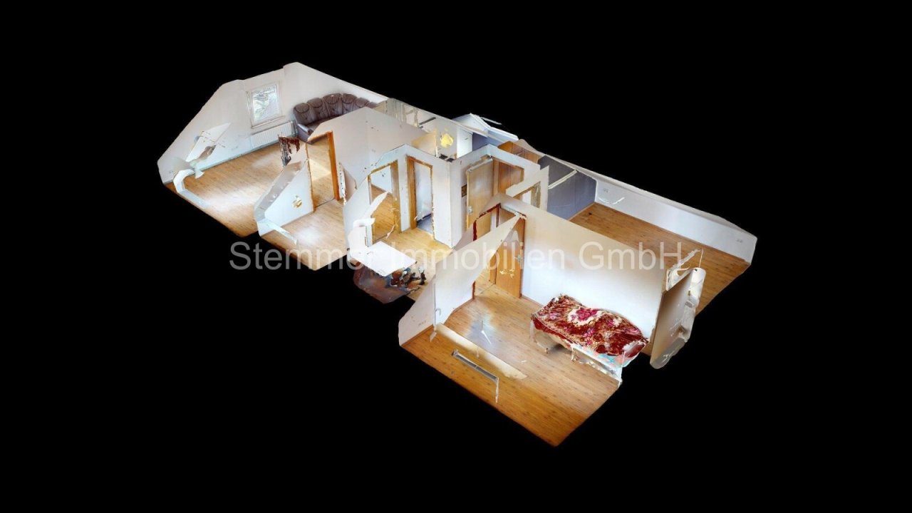 Gepflegte 3-Zimmer-Dachgeschosswohnung in Herford – All-inclusive-Miete! (STI-206)